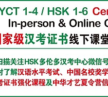 HSK Chinese Courses (Youth + Adults)